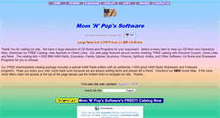 Desktop Screenshot of momnpopsware.com